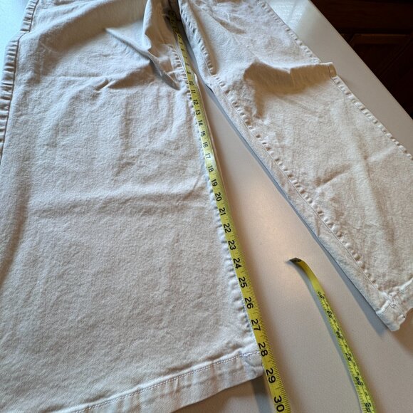 Lane Bryant Jeans Size 16 Tan Signature Fit Mid Rise Wide Leg - Picture 5 of 10